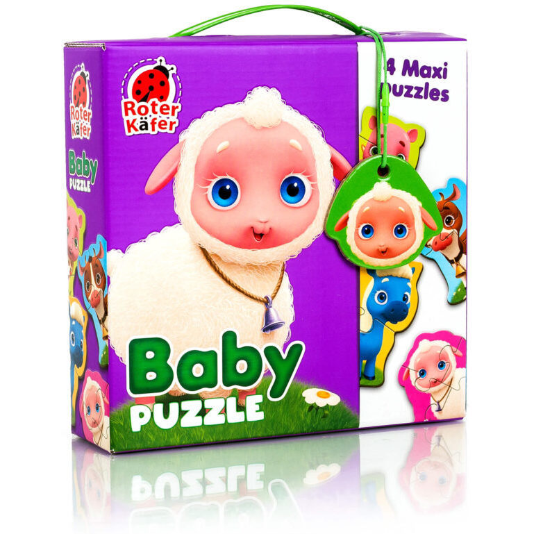 Puzzle Maxi Bebelusi Animale de la Ferma, 13 piese Roter Kafer RK1210-01 B39017201