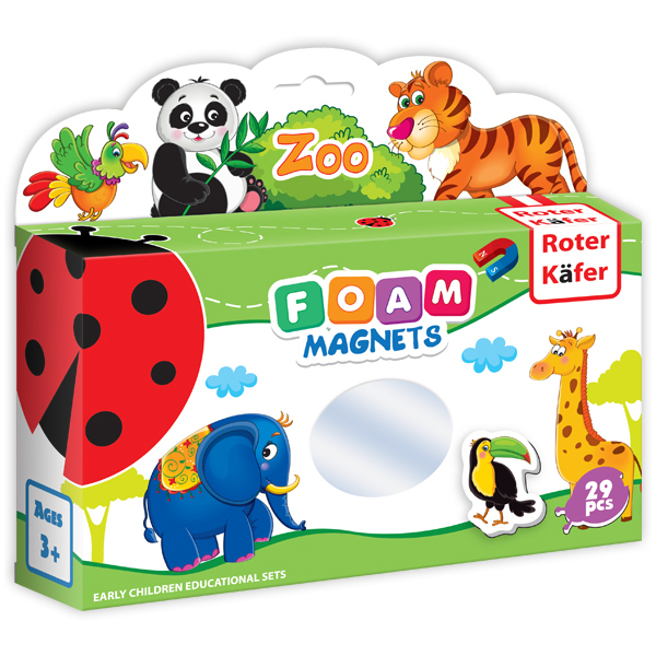 Joc educativ Lumea in Magneti - Gradina Zoologica Roter Kafer RK2101-02 B39017214