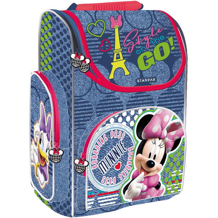 Ghiozdan pentru copii cu carcasa tare Minnie 37 cm SunCity SPK372487 B370532